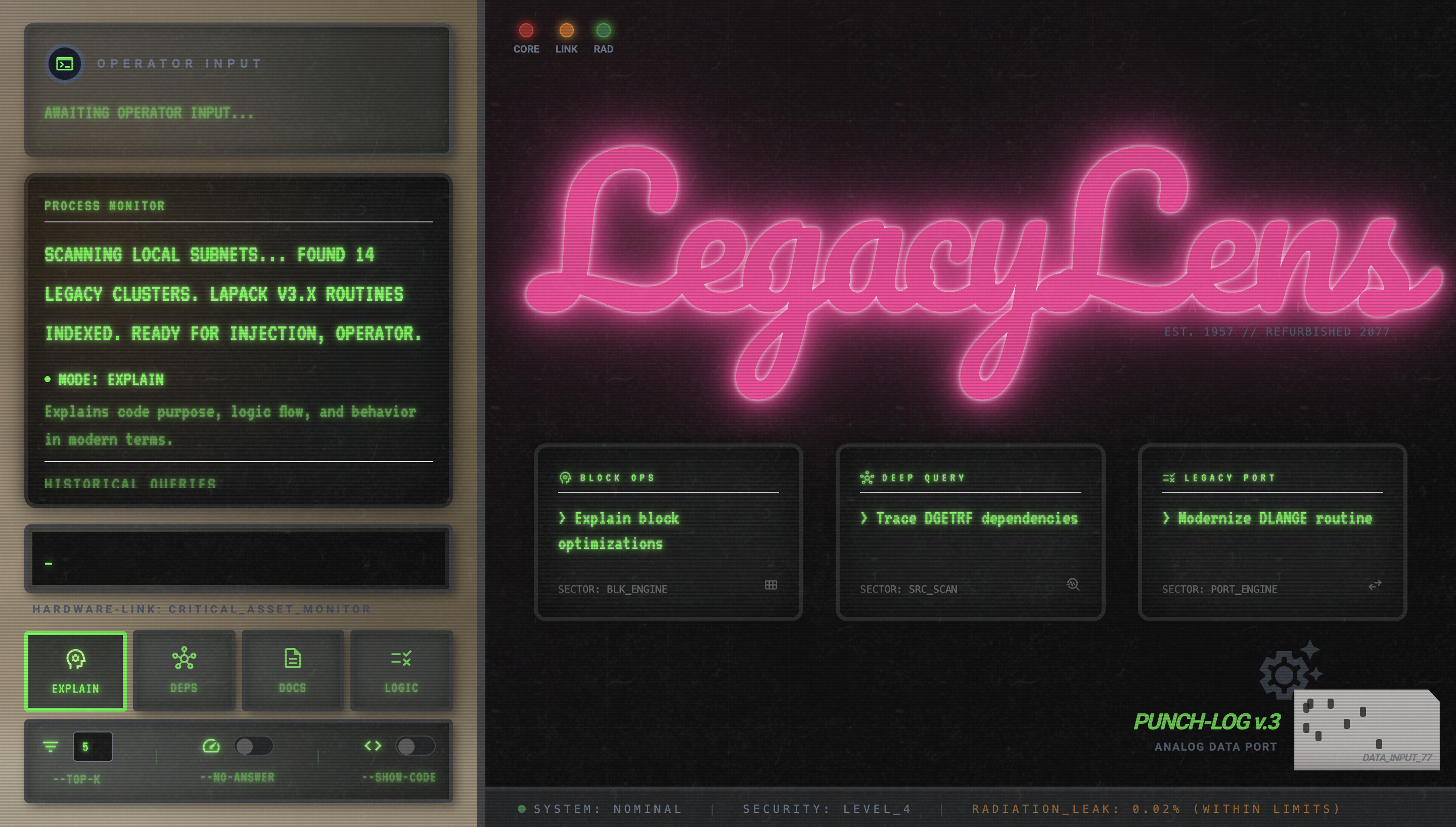 LegacyLens by Ray Ockenfels